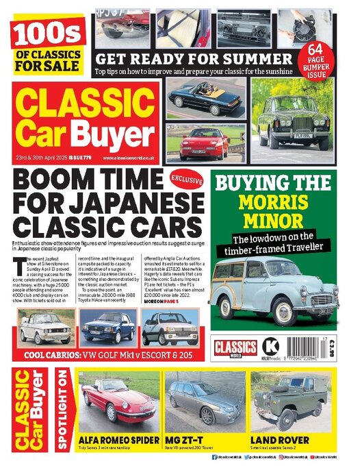 Kelsey Publishing Ltd作のClassic Car Buyerの作品詳細 - 貸出可能